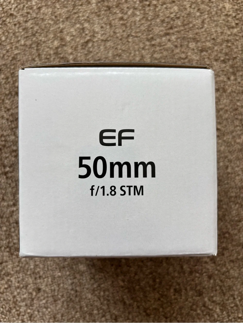 Canon 50mm Prime Lens - Black